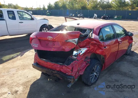 2017 Toyota Corolla Le from USA, damaged, VIN 2T1BURHE7HC919884